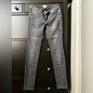 Hudson Girls Skinny Jeans, Faded Black